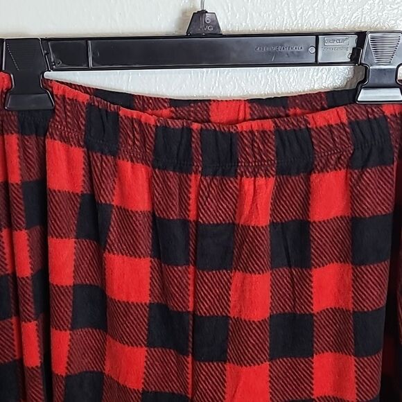 Wondershop Red & Black Buffalo Check Flannel Pajama Bottoms, Size-Various,NWOT - Picture 3 of 6